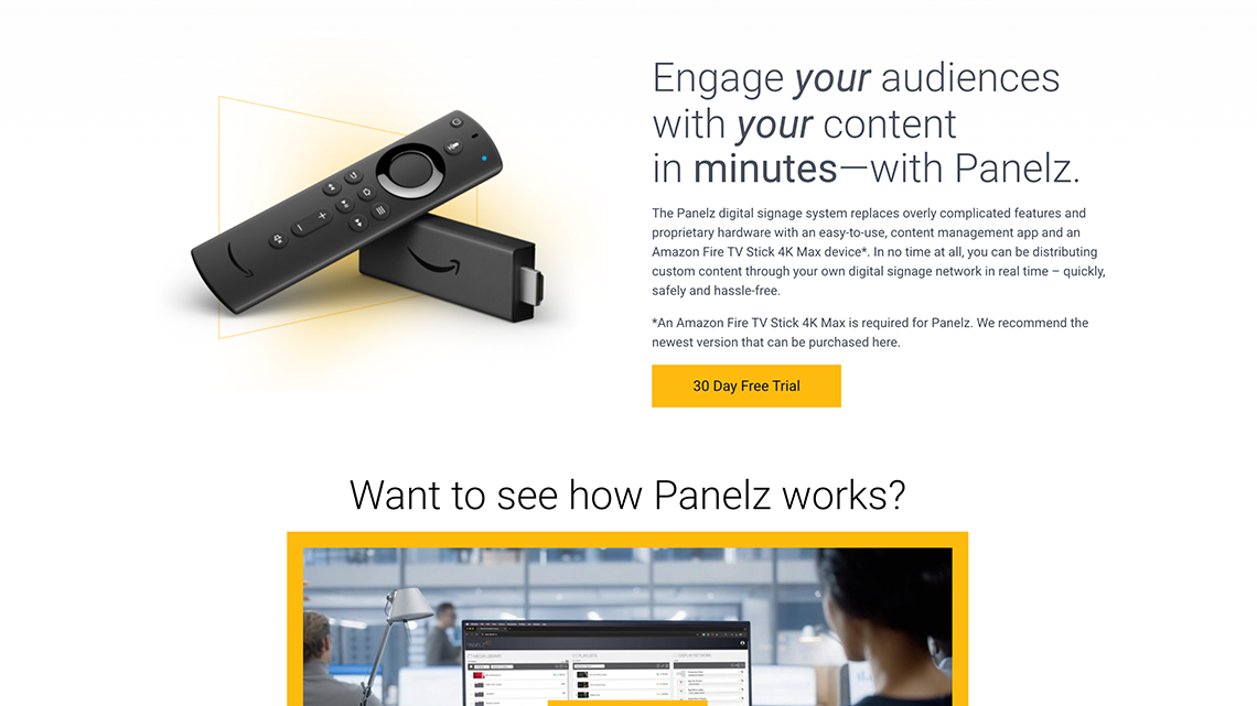 Panelz product intro and dashboard preview